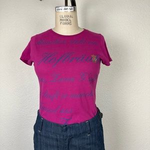 Women’s TShirt Size M Purple Cotton Germany